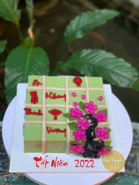 Khuôn silicon vỉ 6 hoa mai hoa đào kèm lá 2,8cm ( TC690 )