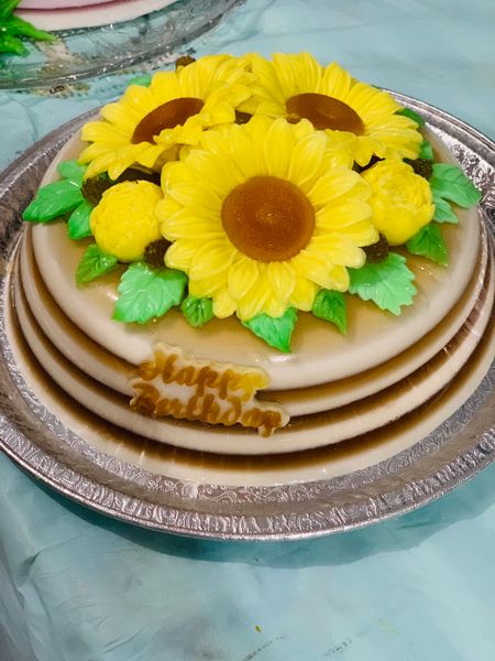 Khuôn silicon hoa hướng dương to 9,5cm ( TC1224 )