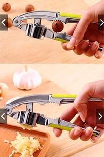 Dụng cụ ép tỏi Inox Garlic Press