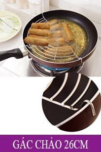Tấm gác chảo dầu inox 26cm