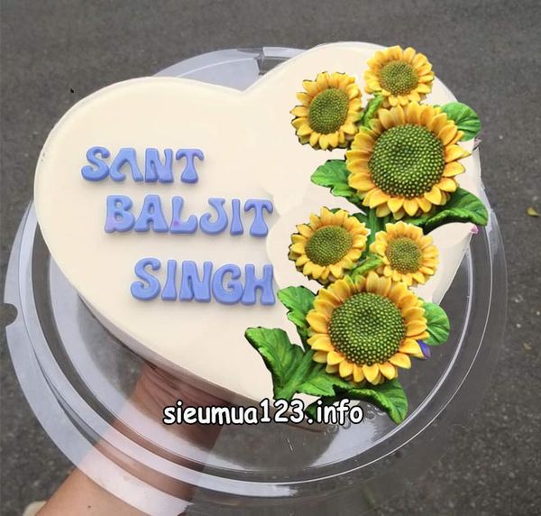 Khuôn silicon chùm hoa hướng dương 8cm ( SM1337 )