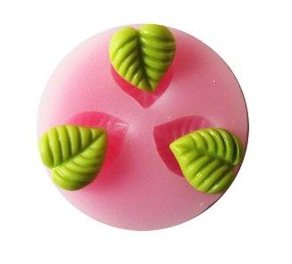 Silicon Fondant lá nhỏ 3 cái ( TC1086 )