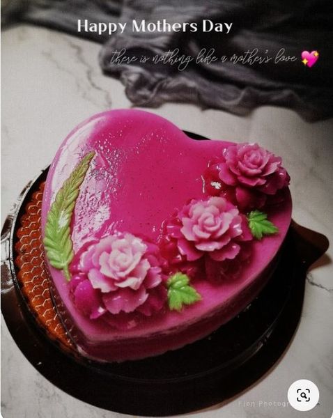 Khuôn silicon Hoa Cẩm Chướng 5,5cm ( TC048 ) có đế dày