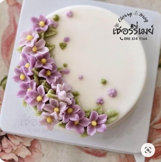 Khuôn silicon làm rau câu Hoa Dừa Cạn 4,5cm ( TC082 )