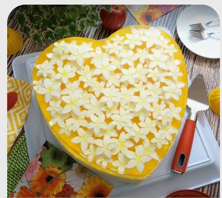 Khuôn silicon làm rau câu 3 hoa sứ ( SM1483 )