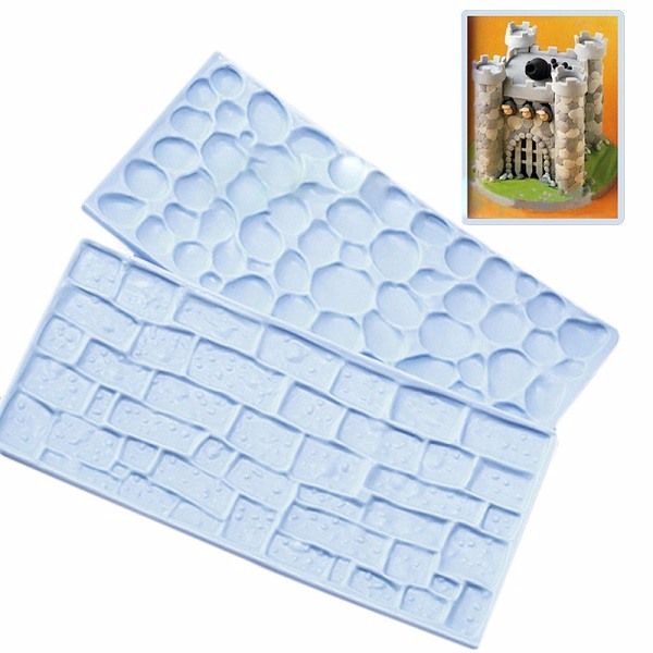 Khuôn ấn vân sỏi và gạch ( TC268 )