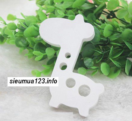 Khuôn rau câu silicon 4d : Khuôn con hươu cao cổ 11cm ( TC832 )