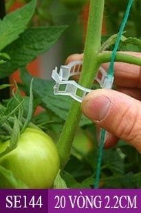 Bộ 20 vòng nhựa kẹp cành cây nhỏ 2,2cm ( SE144 )