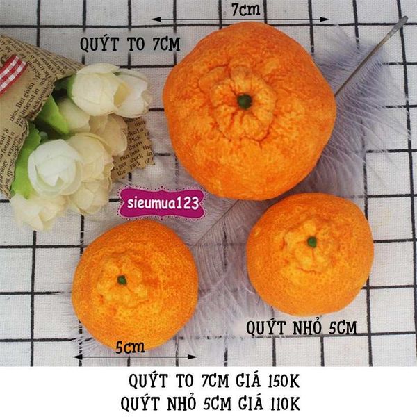 Khuôn silicon làm rau câu trái quýt nhỏ 5cm ( SM672 )