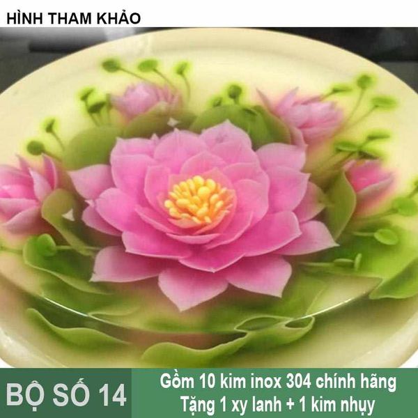 Bộ 10 Kim 3d Số 14 ( chính hãng Ngọc Huệ )
