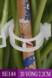 Bộ 20 vòng nhựa kẹp cành cây nhỏ 2,2cm ( SE144 )
