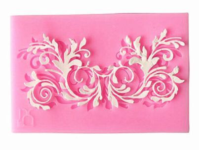 Silicon Fondant Lace Cong Size 11*7cm ( TC284 )