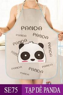 Tạp Dề Siêu Mỏng Chống Thấm Panda (Dưới 55kg) ( SE75 )