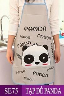 Tạp Dề Siêu Mỏng Chống Thấm Panda (Dưới 55kg) ( SE75 )