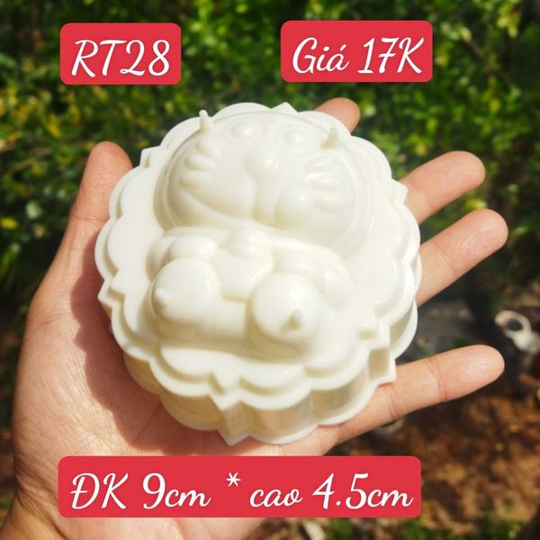 Khuôn Nhựa Doremon 9cm ( RT28 ) CÒN 1 CÁI