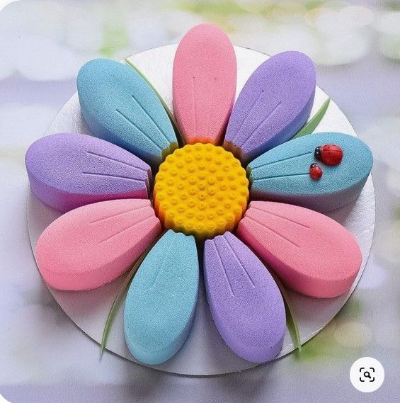 Khuôn silicon làm bánh rau câu hoa hướng dương 25cm ( TC418 )