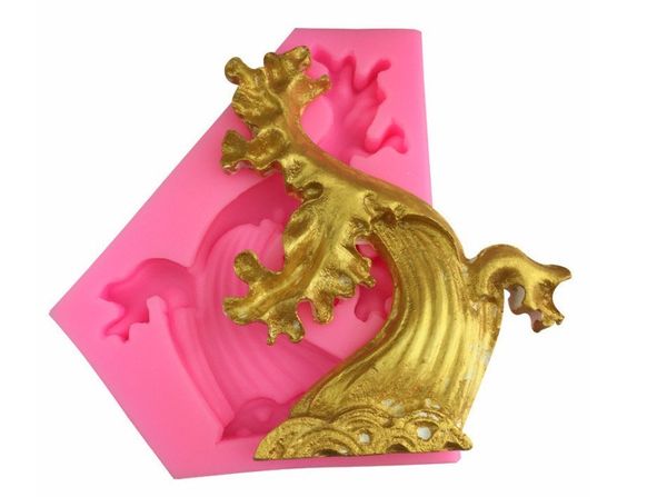 Khuôn silicon làm rau câu thân cây mai đào 9cm ( SM690 )