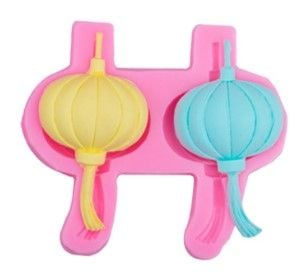 Khuôn silicon 2 lồng đèn Tết ( SM1740 )