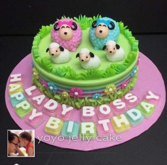 Khuôn silicon con cừu mini 4cm ( CN394 )