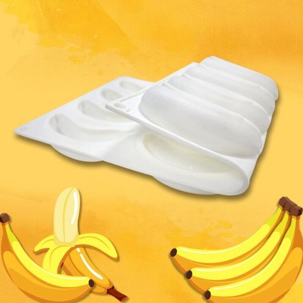 Khuôn silicon làm bánh mousse 12 trái chuối 9cm*4cm ( SM1760 ) còn 1 cái