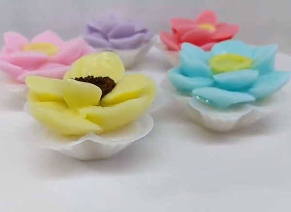 Khuôn silicon làm rau câu hoa hải quỳ 5cm ( SM1475 )