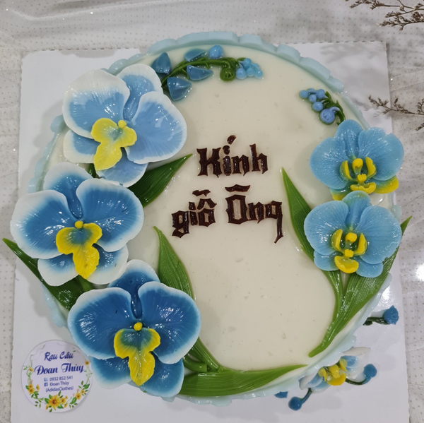 Khuôn silicon hoa lan hồ điệp 6cm ( SM845 )