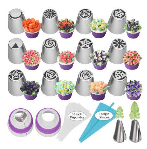 Bộ đui bắt kem 3d có 18 món ( SM1206 )