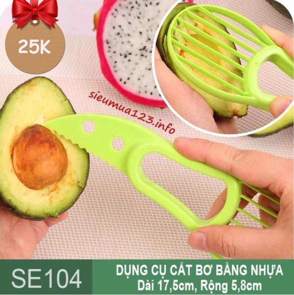 Dụng cụ cắt bơ bằng nhựa 17,5cm ( SE104 )