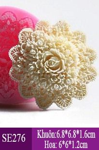 Silicon Fondant hoa cánh nhuyễn 6cm ( SE276 )