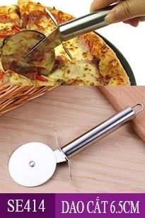 Dao cắt bánh pizza bằng thép ĐK 6.5cm ( SE414 )