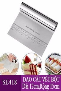 Dao vét trộn và cắt bột bánh 15cm ( SE418 )