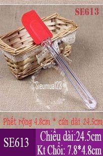Phới phết bột , bánh kem silicon 24,5cm ( SE613 )