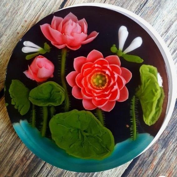 Bộ kim rau câu 3d hoa sen ( set 13 )