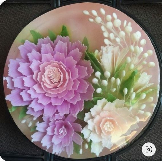 Bộ kim rau câu 3d hoa mẫu đơn ( set 19 )