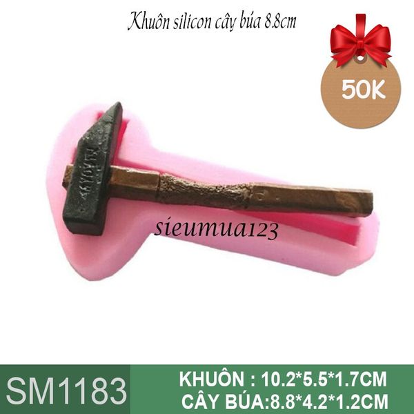 Khuôn silicon cây búa 8,8cm ( SM1183 )