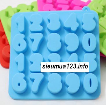 Khuôn silicon 4d : Khuôn bảng số in sâu ( TC835 )