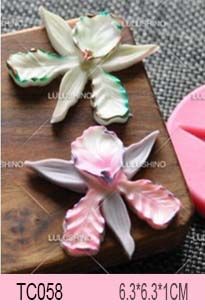 Khuôn Silicon Làm Fondant Hoa Lan Vũ Nữ Mỏng Và Nhỏ ( TC058 )