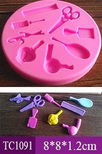 Silicon set tiệm tóc nhí ( TC1091 )