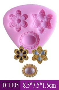 Silicon mặt đá hoa 3 cái ( TC1105 )