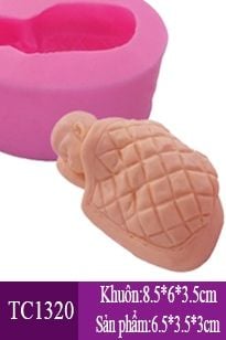 Khuôn silicon em bé baby trùm mền 6,5cm ( TC1320 )