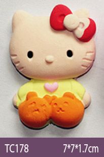 Khuôn silicon Hello Kitty nhỏ 5,8cm ( TC178 )