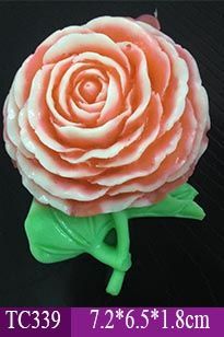 Silicon Fondant Cành hoa hồng lai ( TC339 )