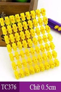 Khuôn ấn chữ số vàng size 0,5cm ( TC376 )