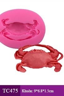 Khuôn silicon con cua to 7cm ( TC475 )