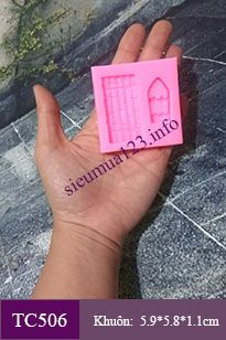 Khuôn Silicon Chiếc bè tre và cái thuyền nhỏ xíu ( TC506 )