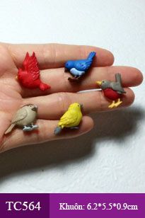 Silicon Fondant 5 con chim nhỏ ( TC564 )