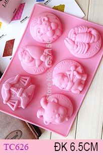 Silicon 12 Cung Hoàng Đạo 6,5cm ( TC626 )