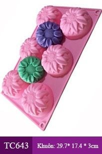 Silicon 6 hoa hướng dương to  ( TC643 )