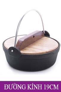 Thố Gang Nắp Gỗ 2L (19*19*7.5cm) CHỈ BÁN TẠI SHOP, KO SHIP