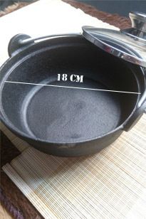 Thố Gang Nắp Kính 1,5L (18*18*6cm)  CHỈ BÁN TẠI SHOP, KO SHIP